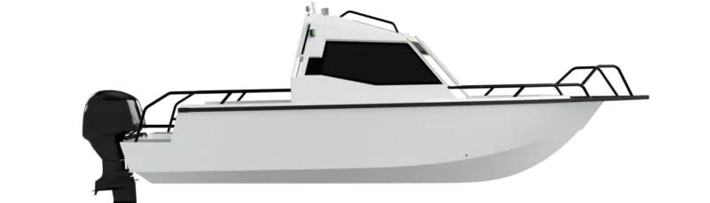 Алюминиевая лодка Беркут L-HT Open, фото: 49