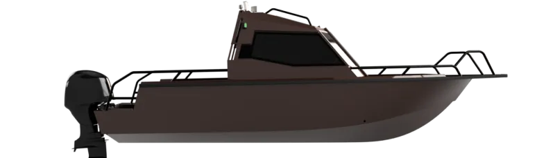 Алюминиевая лодка Беркут L-HT Open, фото: 51