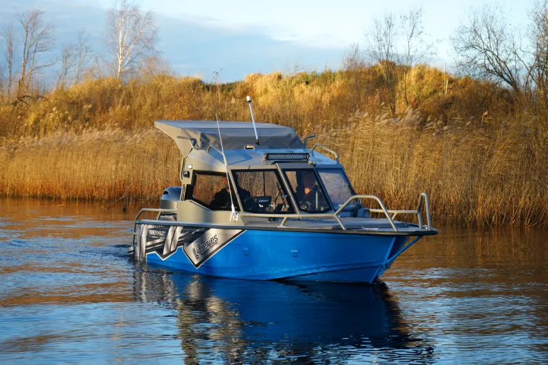 Алюминиевая лодка Беркут L-HT Open, фото: 19