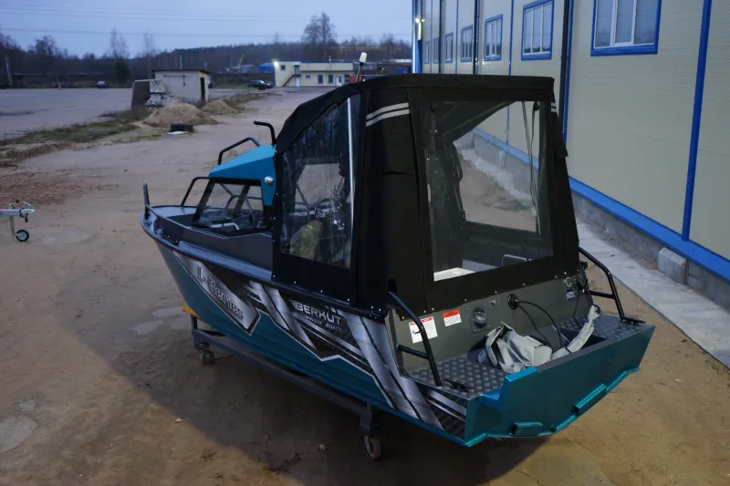Алюминиевая лодка Беркут L-HT Open, фото: 26