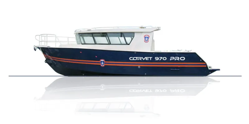 Алюминиевая лодка Корвет 500 FISH, фото: 5