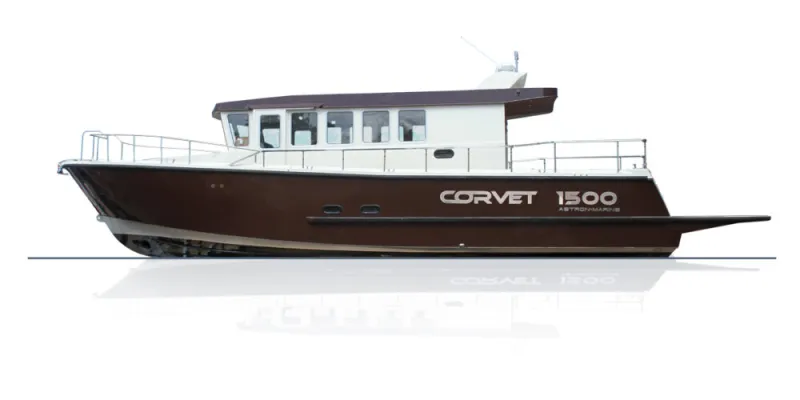 Алюминиевая лодка Корвет 500 FISH, фото: 6