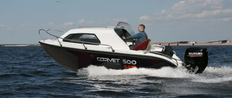 Пластиковая лодка Корвет 500 HT, фото: 2
