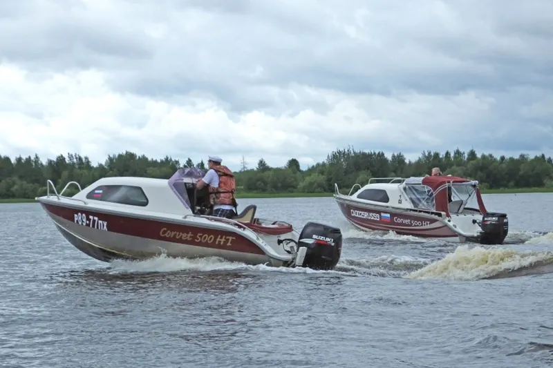 Пластиковая лодка Корвет 500 HT, фото: 12