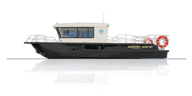 Алюминиевая лодка Корвет 550 PRO, фото: 3