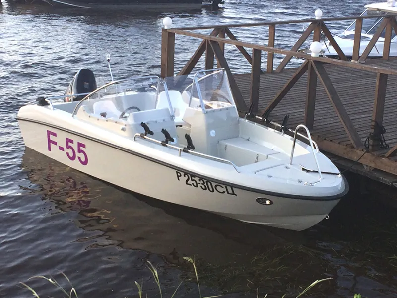 Пластиковая лодка F-55, фото: 4