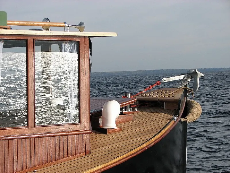 Деревянная лодка Аскольд-18, фото: 7