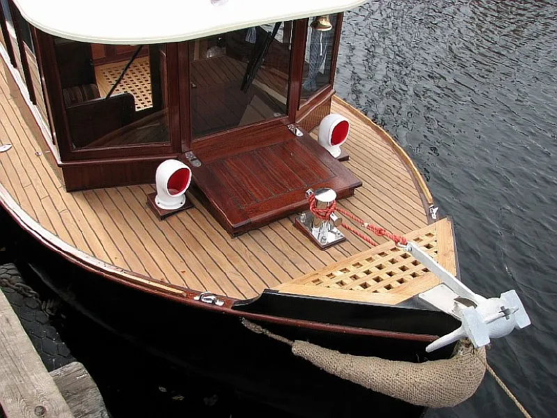 Деревянная лодка Аскольд-18, фото: 8