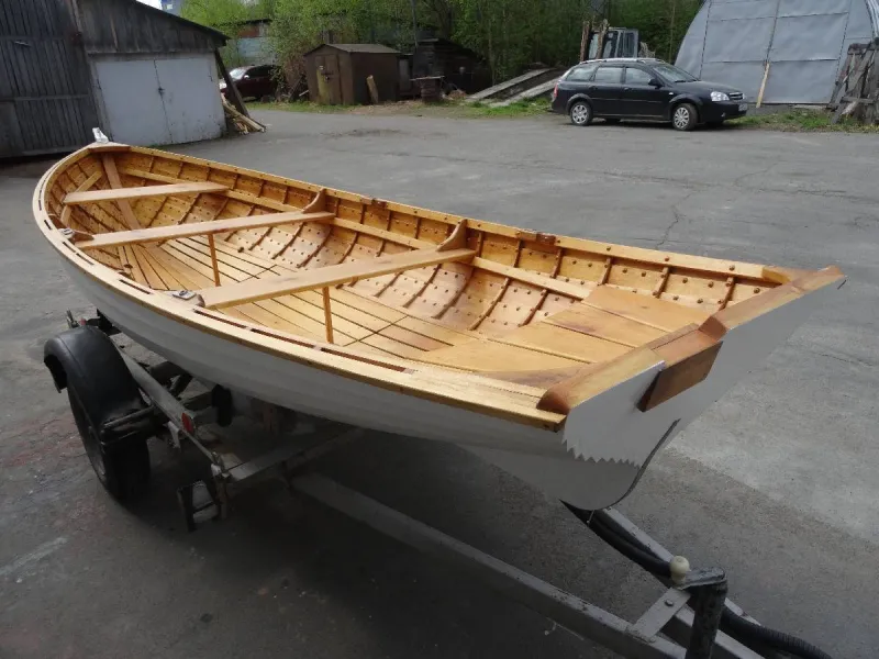 Деревянная лодка Фофан, фото: 5