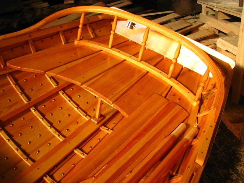 Деревянная лодка Фофан, фото: 8