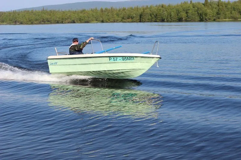 Пластиковая лодка Lokki СЛК-410 Люкс, фото: 4