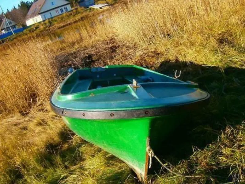 Пластиковая лодка СЛК-Fish (шлюпка), фото: 16