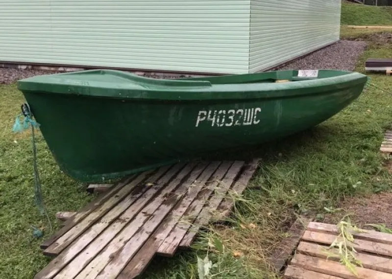 Пластиковая лодка СЛК-Fish (шлюпка), фото: 14