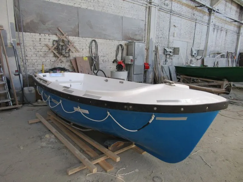 Пластиковая лодка СЛК-Fish (шлюпка), фото: 4