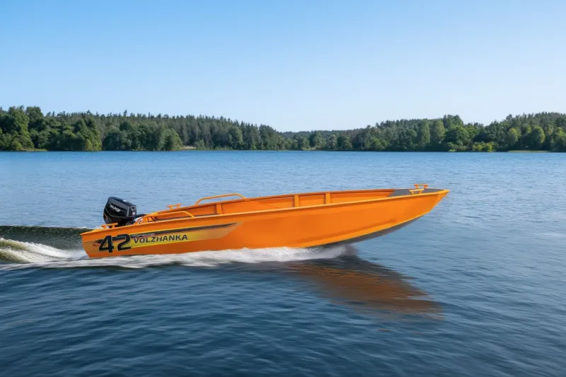 Моторная лодка Волжанка 42, фото: 9