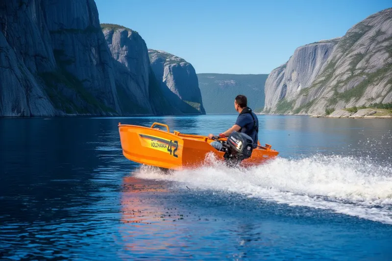 Моторная лодка Волжанка 42, фото: 3