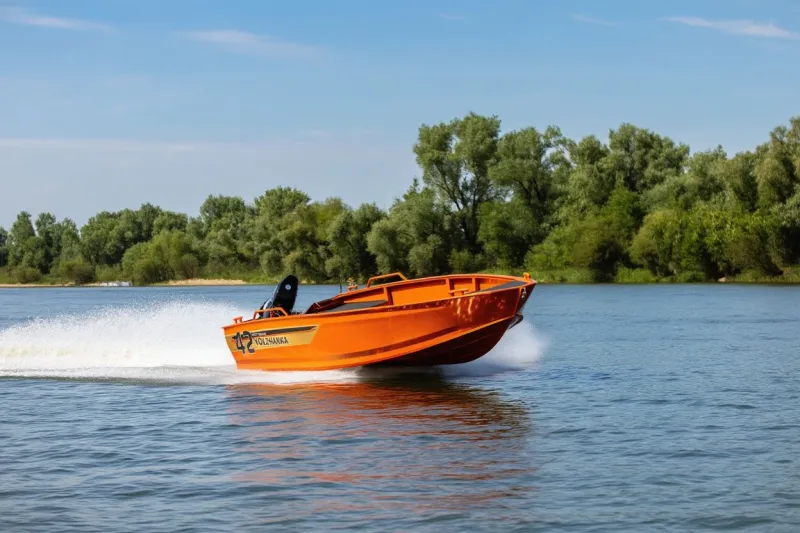 Моторная лодка Волжанка 42, фото: 2