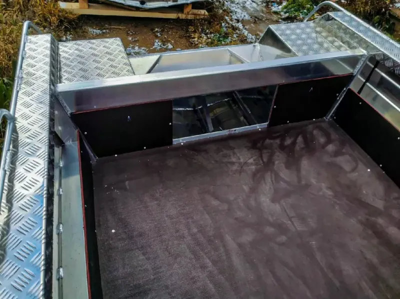 Моторная лодка Алюминиевая лодка Тактика 430 РМ, фото: 4