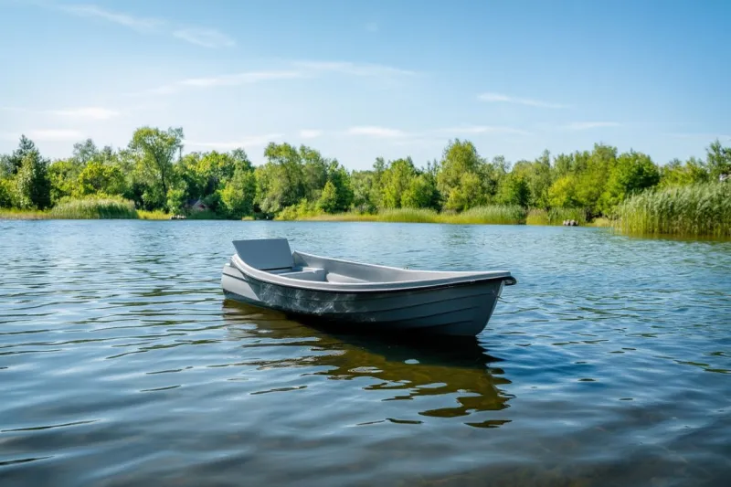 Каютный катер СЛК-430 с привальным брусом, фото: 2