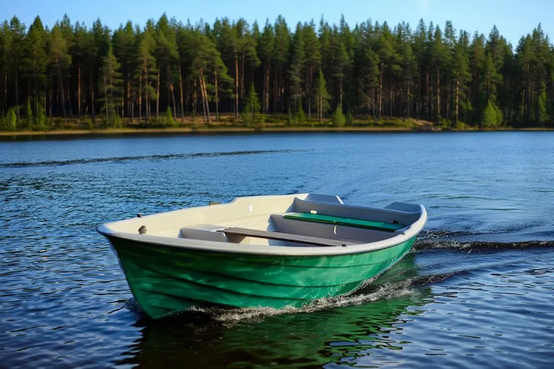 Каютный катер СЛК-460 с I средней банкой, фото: 2