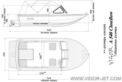 VIGOR 540 (A) Closed Bow