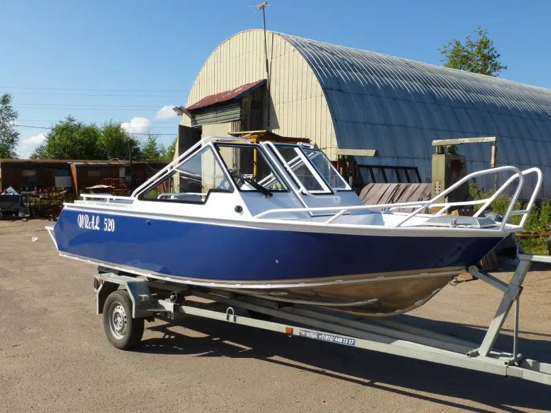 Алюминиевая лодка Уралъ 520, фото: 1