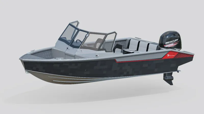 Алюминиевая лодка Viking 4.6 F, фото: 18