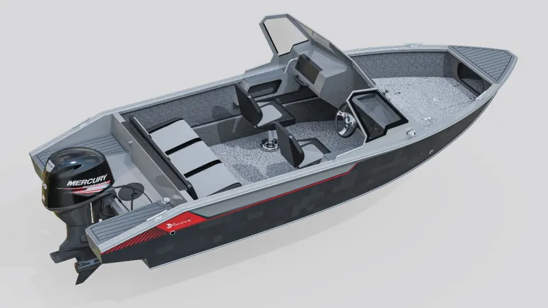 Алюминиевая лодка Viking 4.6 F, фото: 1