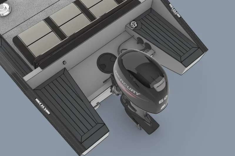 Алюминиевая лодка Viking 4.6 F, фото: 13
