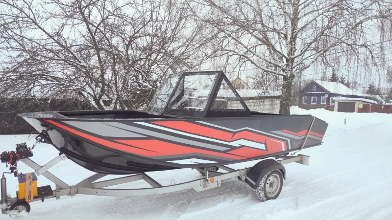 Пластиковая лодка GOONCH 480 fish wide K, фото: 1