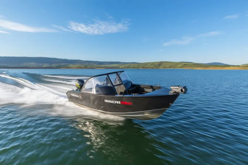 Пластиковая лодка Киммерия 420DCX, фото: 3