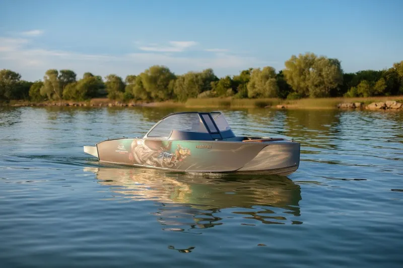 Пластиковая лодка Киммерия 420DCX, фото: 2