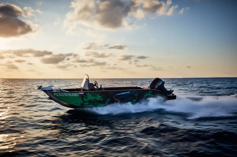 Пластиковая лодка Киммерия 430FS, фото: 3