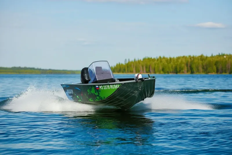 Пластиковая лодка Киммерия 430FS, фото: 2