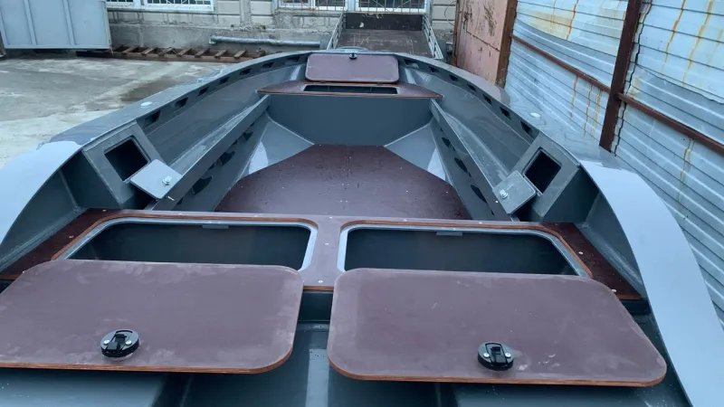 Пластиковая лодка Киммерия 440R, фото: 2