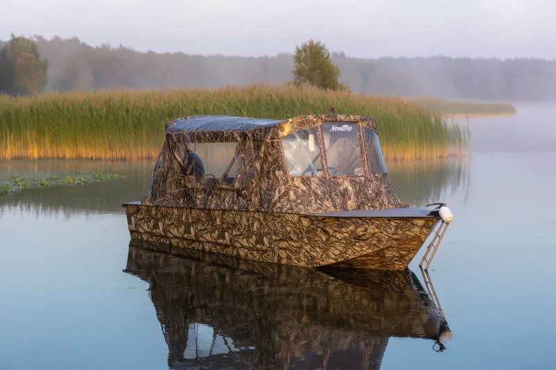 Пластиковая лодка Лиман 450 (Тримаран), фото: 2