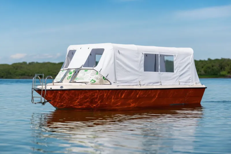 Пластиковая лодка Касатка 640, фото: 4