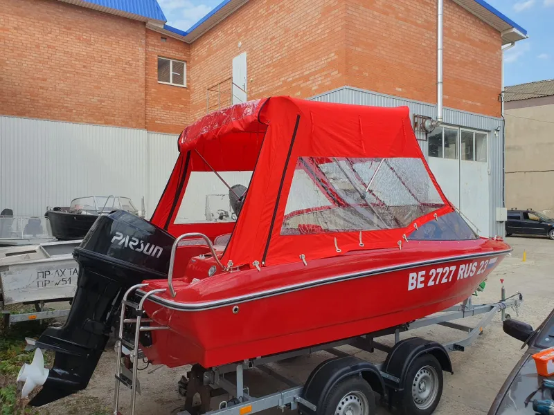 Моторная лодка Касатка VT 530 bowrider, фото: 33