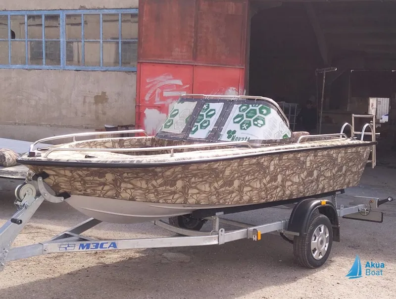 Пластиковая лодка Касатка 450, фото: 28