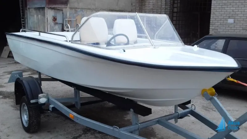 Пластиковая лодка Касатка 450, фото: 35