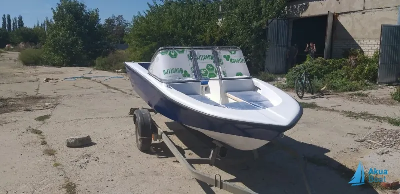 Пластиковая лодка Касатка 450, фото: 4