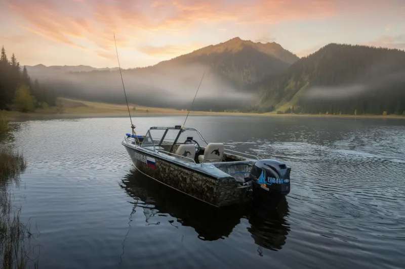 Пластиковая лодка Касатка 450, фото: 4