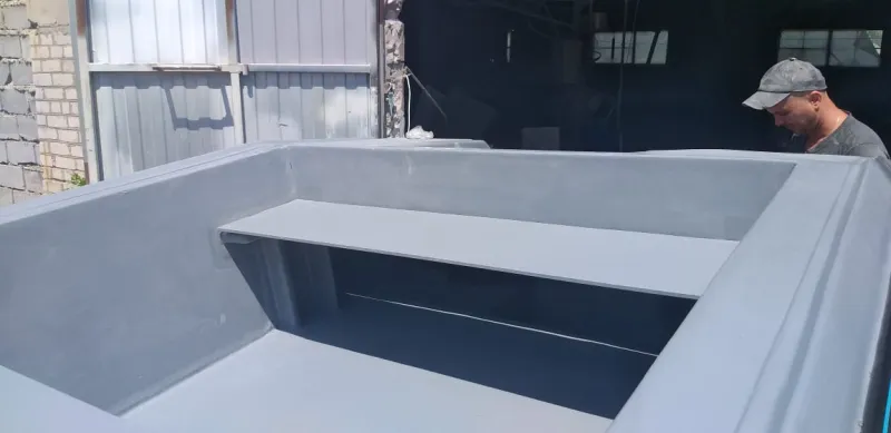 Пластиковая лодка Тунец 580, фото: 18