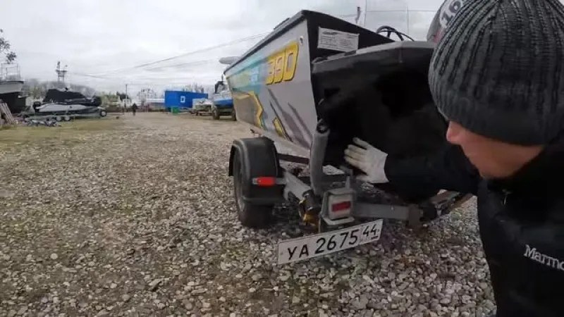 Алюминиевая лодка СПАЙДЕР 400, фото: 2