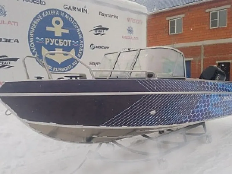 Алюминиевая лодка РУСБОТ-55 New, фото: 1