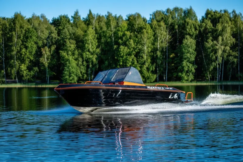 Каютный катер Тактика 430 DC, фото: 2