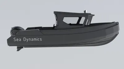 Лодка SEA DYNAMICS 750 консоль