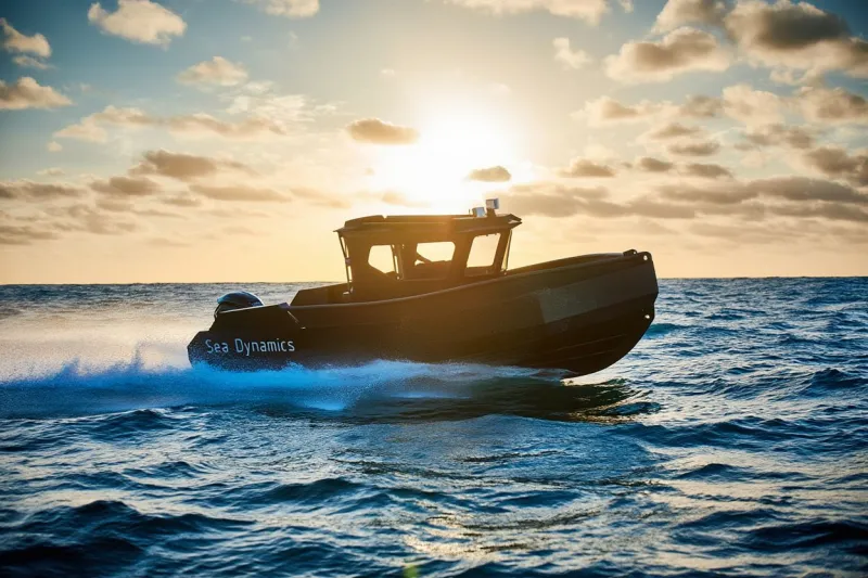 Пластиковая лодка SEA DYNAMICS 750 консоль, фото: 4