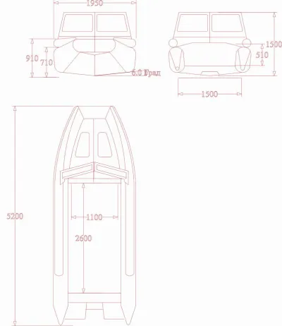 Пластиковая лодка Тундра 520 обложка