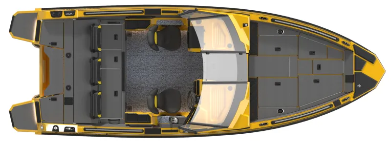 Пластиковая лодка SPINCH 655 V1 GLIDER, фото: 29